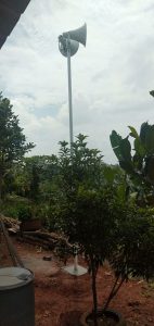 Hasil Pemasangan Horn Speaker Instalasi Sound System Lapangan Tembak Satlas Brimob Cikeas