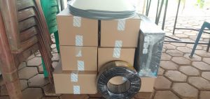 Perlengkapan Instalasi Sound System Lapangan Tembak Satlas Brimob Cikeas