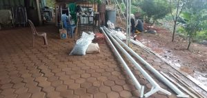 Proses 4 - Instalasi Sound System Lapangan Tembak Satlas Brimob Cikeas