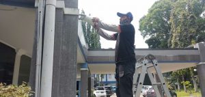 Pemasangan paging system di PDAM Kota Bogor 5